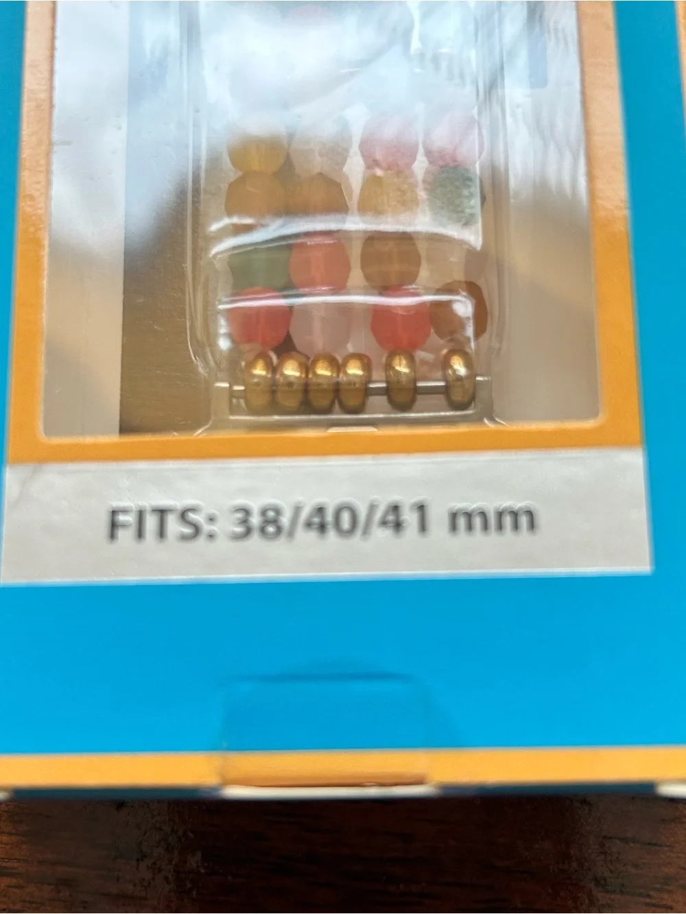 PrimeConnect LOVE Colorful Beaded Apple Watch Band Series 1-9/SE/Ultra 38/40/41